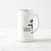 Pizza Delivery Humor Bierpul (Voorkant rechts)