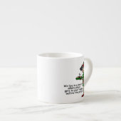 Pizza Delivery Humor Espresso Kop (Voorkant rechts)