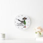 Pizza Delivery Humor Ronde Klok (Huis)