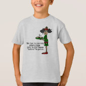 Pizza Delivery Humor T-shirt (Voorkant)