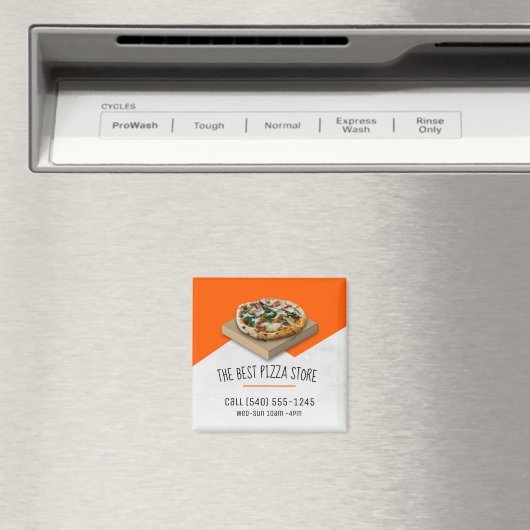 Pizza delivery magnet (Insitu (Vaatwasser))