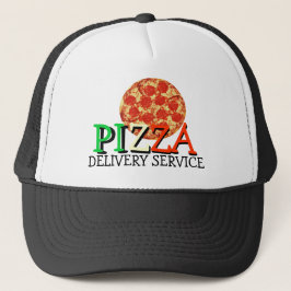 Pizza Delivery Service Trucker Pet