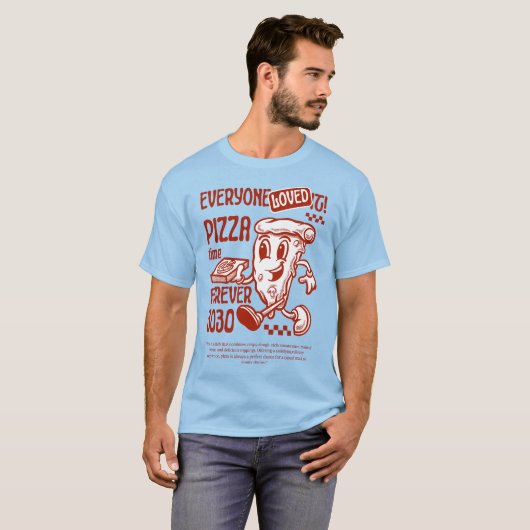 Pizza Delivery T-shirt (Voorkant volledig)