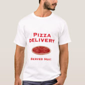 Pizza Delivery T-Shirt for Men (Voorkant)