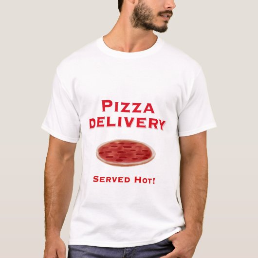 Pizza Delivery T-Shirt for Men (Voorkant)