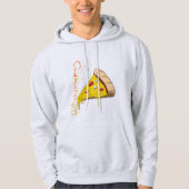 Pizza Design: Circular View  Hoodie (Voorkant)
