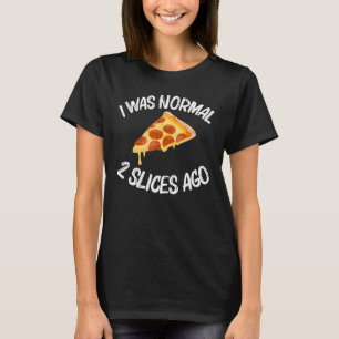 Pizza Design voor mannen Voedsel T-shirt