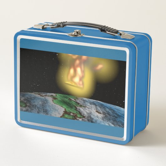 Pizza die Atmosphere Lunchbox invoert (Voorkant)