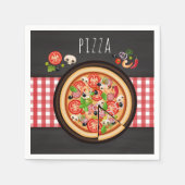 Pizza diner servet (Voorkant)