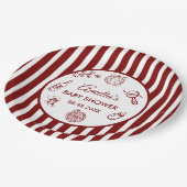 Pizza Doodle speciale levering Baby Shower Papieren Bordje (Gekanteld)