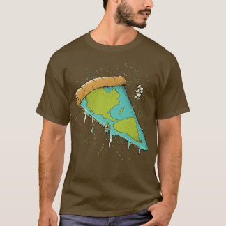 Pizza Earth van Tobe Fonseca T-shirt