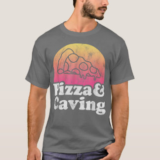 Pizza en Caving of Caves T-Shirt