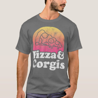 Pizza en Corgis of Corgi T-Shirt