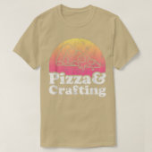 Pizza en Crafts T-shirt (Design voorkant)