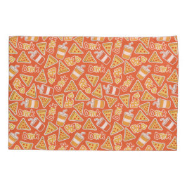 Pizza en Drink Patroontrappen Kussensloop