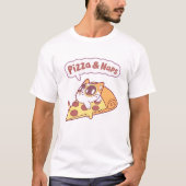 Pizza-en-dutjes met pizza t-shirt (Voorkant)