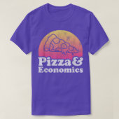 Pizza en Economie of Econoom T-Shirt (Design voorkant)