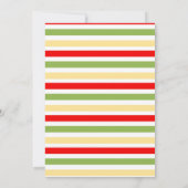 Pizza en Fopspenen Baby shower Uitnodiging (Achterkant)