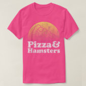 Pizza en Hamsters of Hamster T-shirt (Design voorkant)