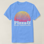 Pizza en Home Verbetering of Renovatie T-shirt (Design voorkant)