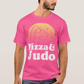 Pizza en judo t-shirt