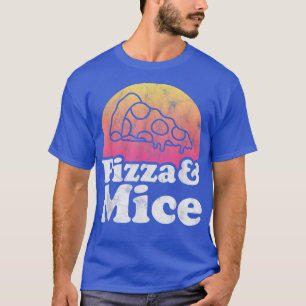 Pizza en muizen of muizen t-shirt