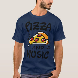 Pizza en Muzikaanse Muzikant Muzieknoten 1408295 T-shirt