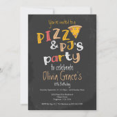 Pizza en Pajama Kaart (Voorkant)