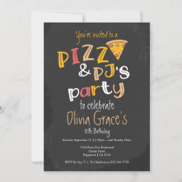 Pizza en Pajama Kaart