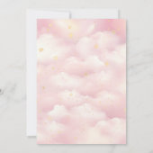 Pizza en Pajamas Sleepover Slumber Party Birthday Kaart (Achterkant)