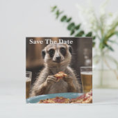 Pizza en Pints: de perfecte snackpauze van een mee Save The Date (Staand voorkant)
