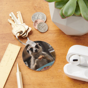 Pizza en Pints: de perfecte snackpauze van een mee Sleutelhanger