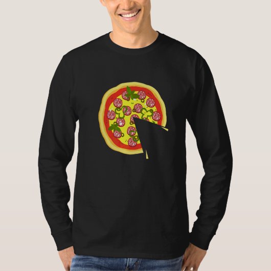 Pizza en Pizza Slice Matching Appa T-shirt (Voorkant)