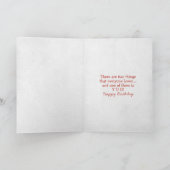 Pizza en verjaardagskaarsen kaart (Binnen)