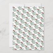 Pizza en Vino Whimsical Hand getrokken bruiloft do Kaart (Achterkant)