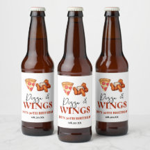 Pizza en Wings Verjaardagsfeestje