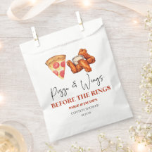 Pizza en Wings voor de Rings Koppels Bruisfeest
