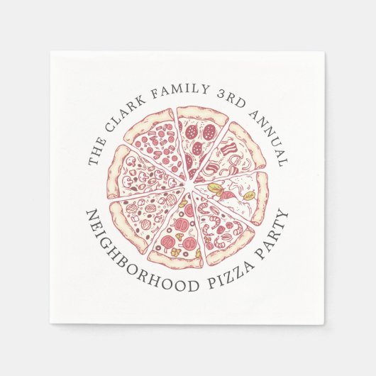 Pizza Event Thormed Custom Text | Servet (Voorkant)