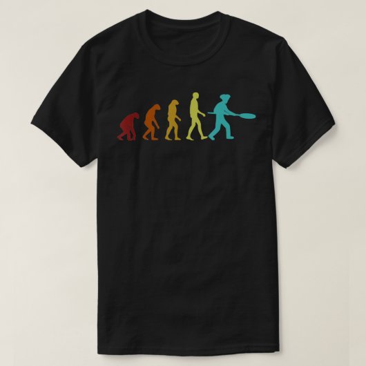 Pizza Evolution Pizzeria Chef Baker Pizzaiolo Pizz T-shirt (Design voorkant)