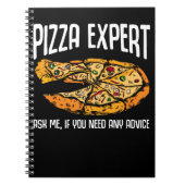 Pizza Expert Funny Pizza Advice Notitieboek (Voorkant)