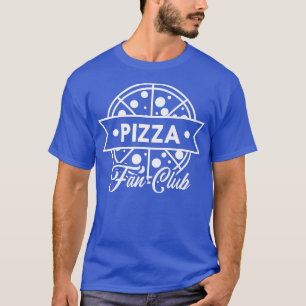 Pizza Fan Club Funny Pepperoni Cheese Veggie Pizza T-shirt
