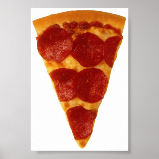 Pizza Fan Poster (Voorkant)