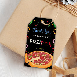 Pizza Favor Tags Cadeaulabel