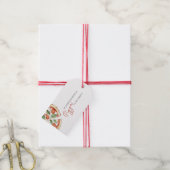 Pizza Feest Bedankt Cadeaulabel (Met Touw)