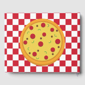 Pizza Feest Gastboek Gastenboek (Achterkant)