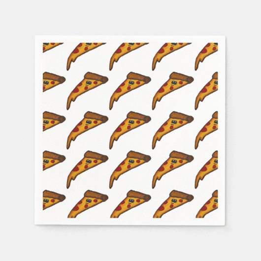 Pizza Feest Servet (Voorkant)