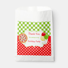 Pizza Feest Verjaardag Verjaardagsfeest Bedankzakje