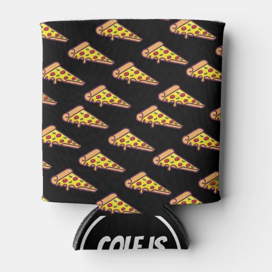 Pizza Feest Verjaardagsdecor | Leuke Pizza Slice T Blikjeskoeler (Voorkant)