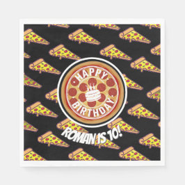 Pizza Feest Verjaardagsdecor | Leuke Pizza Slice T Servet