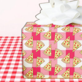 Pizza Feestje Kinderverjaardag Cadeaupapier